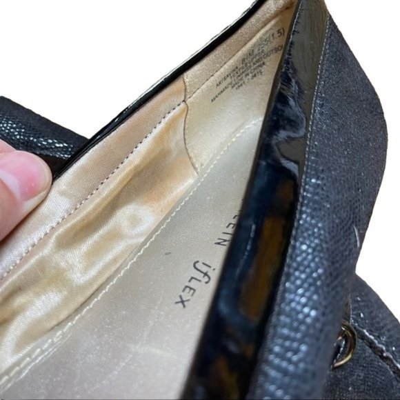 Anne Klein AK Flats Slip On Loafers Black Shoes iFlex Size 8.5M - Picture 3 of 6